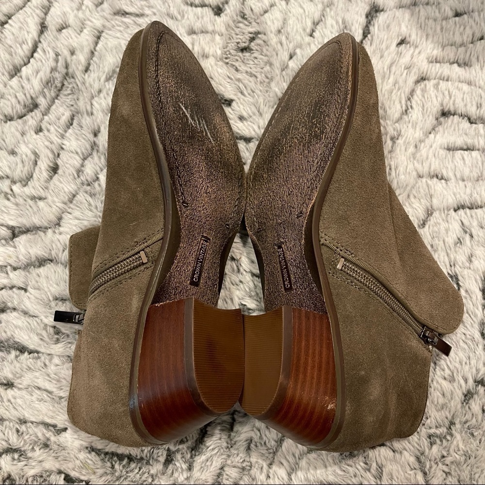 Crown Vintage Booties Tabitha Ankle Casual Trendy Size 9 - Picture 8 of 8